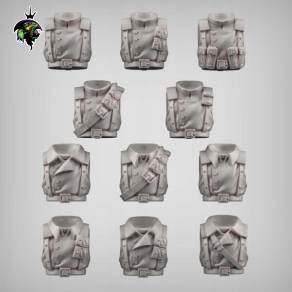 Miltunics - 11 szt. - RO - Druk 3D