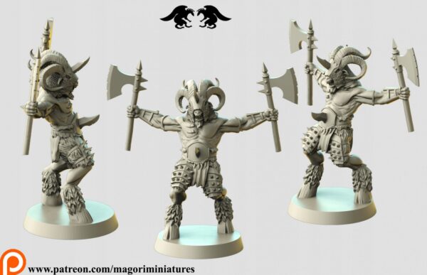 Wargoat - Magori Miniatures - Druk 3D