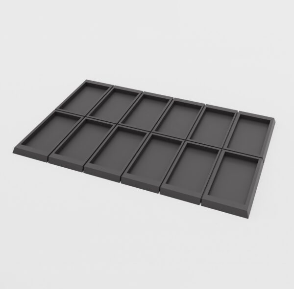 Tray 2x6 - Adapter - ToW - Minifaktura - Cavlary - 50x25mm to 60x30mm