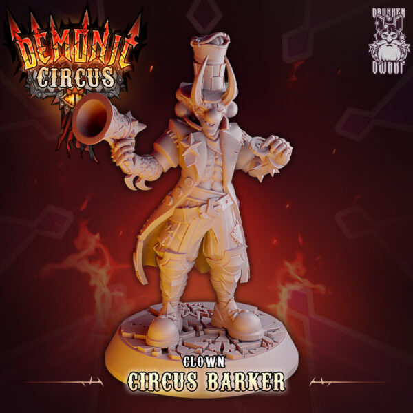 Clown Circus Barker