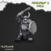Orc Warriors with Hand Weapons + CMD - x10