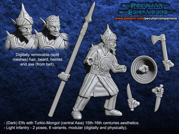 e3fb4f08a717c590ee72096ba3f27fd0.jpg Turko-Mongol Dark Elfs Light Infantry - x1