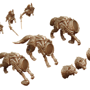 Valkyrie Cavalry Parts - Labyrinth Models