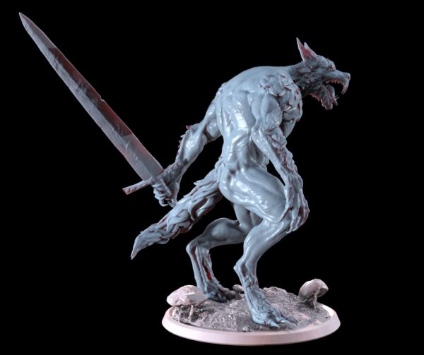 Werewolf cursed Berserker - Arcanum Workshop