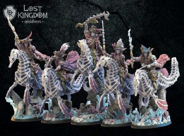 Red Knights x5 - Druk 3D - Minifaktura