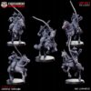 e59548d624d6b453df774148f609a29a.jpg Japanese Yabusame 5 szt.- Kyoushuneko Miniatures