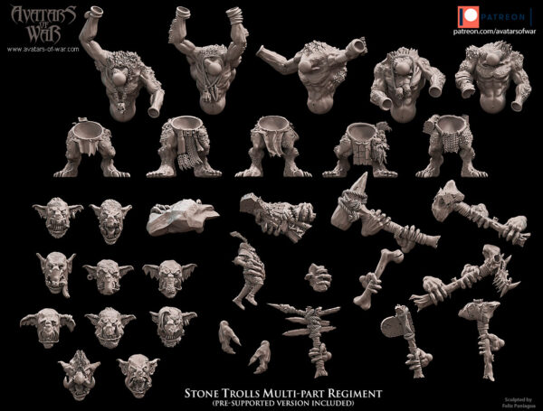 Stone Trolls - x1