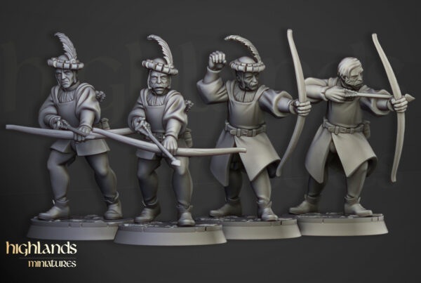 Sunland Bowmen Militia 4x - Milicja z Łukami