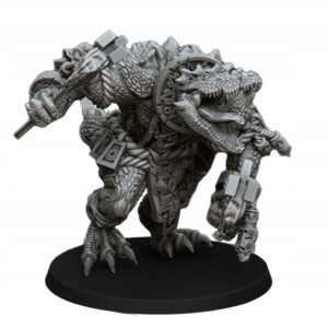 Caiman Hero - DL Miniatures - Druk 3D