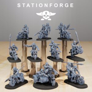 e6696b8814242037a6c4d8432b439611.jpg GrimGuard Death Bikers 10 szt. - Station Forge
