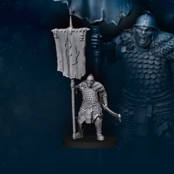 Regular Orc Banner - Sztandar Orków - Davale Games