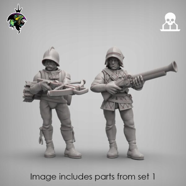 Mercenaries and Militia x12 - Reptilian Overlords