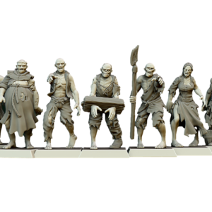 Zombie Villagers - Wieśniacy Zombie - Pełna Jednostka