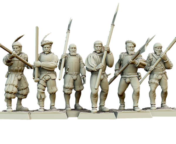 Sunland Imperial Troops - 6x Halabarda