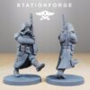 Grimguard Marching Poses - Station Forge - Druk 3D
