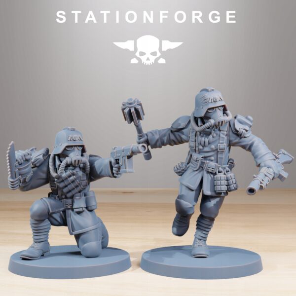 GrimGuard Xenarid Hunters - Station Forge - Minifaktura