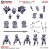 Amazon Eagle Warrior Spear x5 Minifaktura