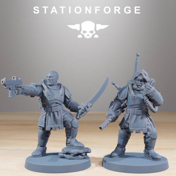RoyalGuard Infantry - Station Forge - Druk 3D