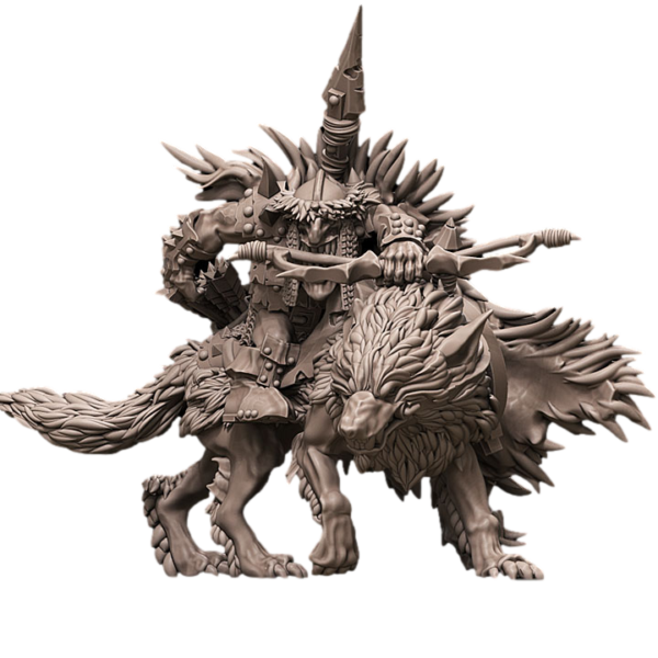 Goblin Boss Wolfrider 3