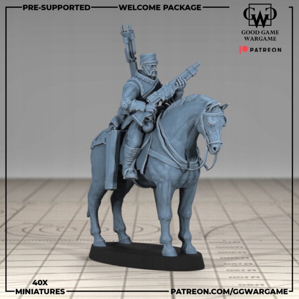 Foreign Legion Cavalry 5 szt - Minifaktura