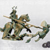 Deer Knight on horse - Minifaktura - Druk 3D