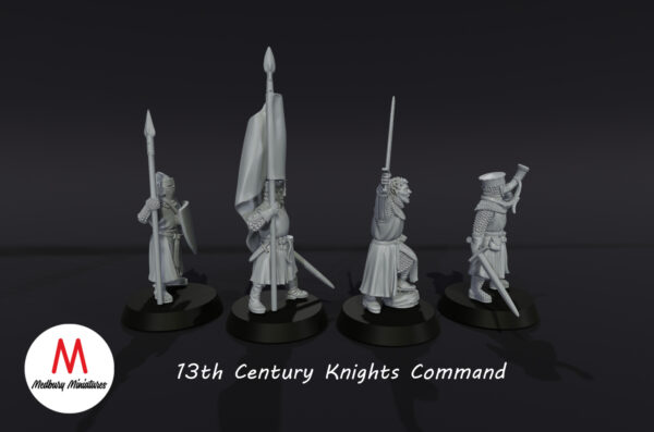 13th Century Knights Command - Rycerze Dowódcy