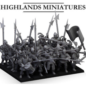 Sunland Troops with Halberds - x1