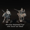 ea4055775b8d9eef75ab91d37422c892.jpg Hengstland Riders with Swords - 2 Pozy