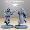 Grimguard Marching Poses - Station Forge - Druk 3D
