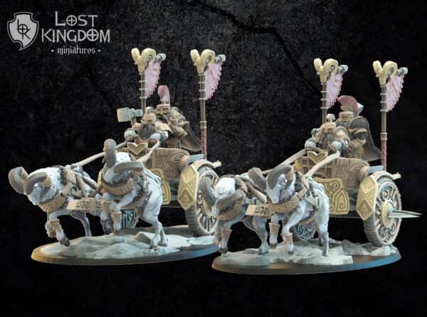 Tanngnjostr Chariots - Dwarven Holds - Minifaktura