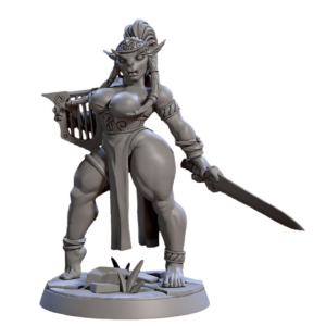 Cassia Lyresong Pinup Dressed