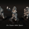 Orc Scouts with Spears - 3 Pozy