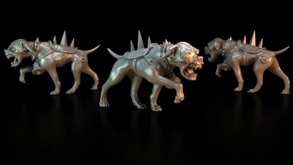 HALFLING'S CHIHUA-HUARG (ANGRY) - Minifaktura - Druk 3D
