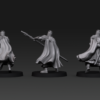 Armoured Wood Elves on Foot - Halberd - Elfy z Halabardami