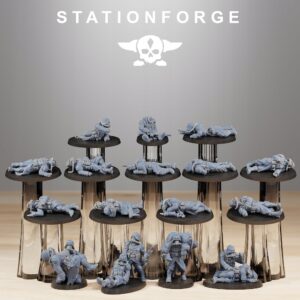 Grim Guard The Fallen - Station Forge - Druk 3D