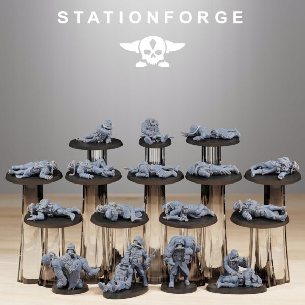 Grim Guard The Fallen - Station Forge - Druk 3D