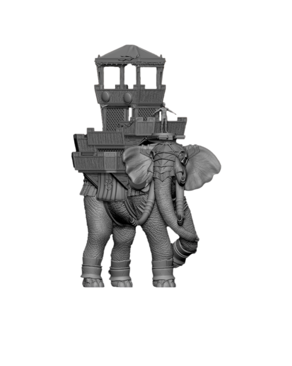 ec415fca500ea154dc9c7bfe56ae7175.png War Elephant with Archer Castle - Mumakil