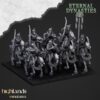 Ancient Skeletal Cavalry with Bows - x5
