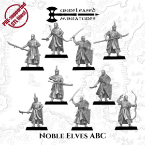 Noble Elves Kings Guards - x5