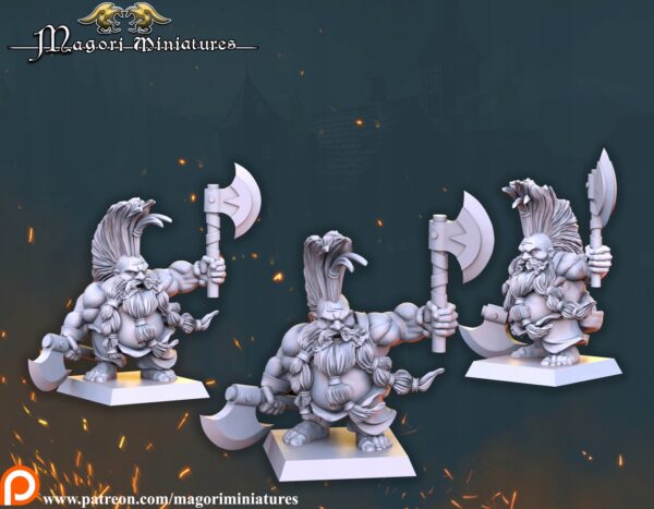 Dwarven Treasure Hunters - Magori Miniatures