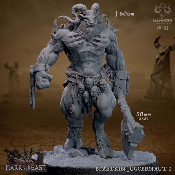 ed0899b8acf0e0ad170c5b01fa29c7fc.jpg Beastkin Juggernaut #1 - Mammoth Factory - Druk 3D
