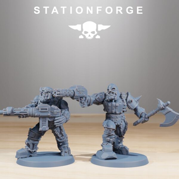 Orkaz Berserkers - Station Forge - Minifaktura