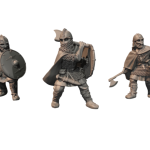 Vendel Era Warriors With Axes - x1