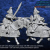 Turko-Mongol Dark Elfs Mounted Commander - x1