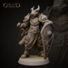 Knight Sword and Shield 1 - Modular Head