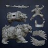 Bearbeard Kozma on bear  - Druk 3D