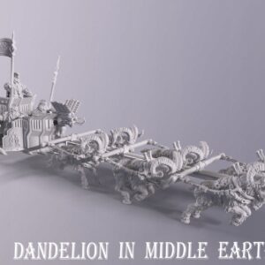 Dwarfs Ram Chariot - DIME - Minifaktura