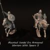 Mounted Vendel Era Armoured Warriors With Spears - x5