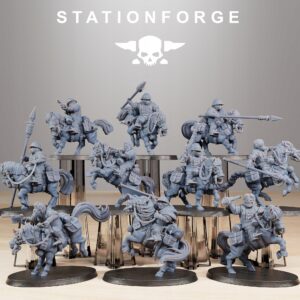 f02a3e3d5d74d802f18bc7c95b7f28ec.jpg GrimGuard Pony Cavalry - Station Forge - Minifaktura