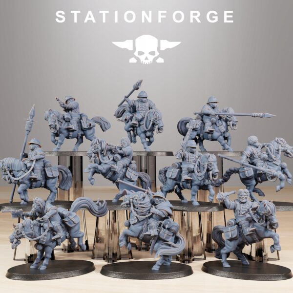 GrimGuard Pony Cavalry - Station Forge - Minifaktura